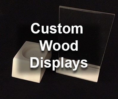 Custom wooden display components manufactured in bulk for businesses, designed for high-volume production and precision craftsmanship.