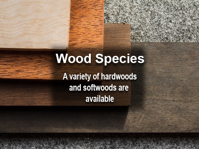 wood species available