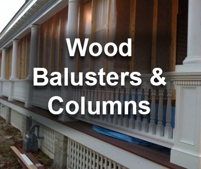 Wood balusters available in both bulk quantities for businesses and custom smaller orders for homeowners, featuring precision craftsmanship and high-quality materials.