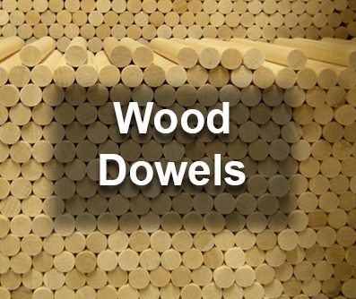 Custom wood dowels available in bulk for manufacturers, featuring high-volume production and precision craftsmanship.