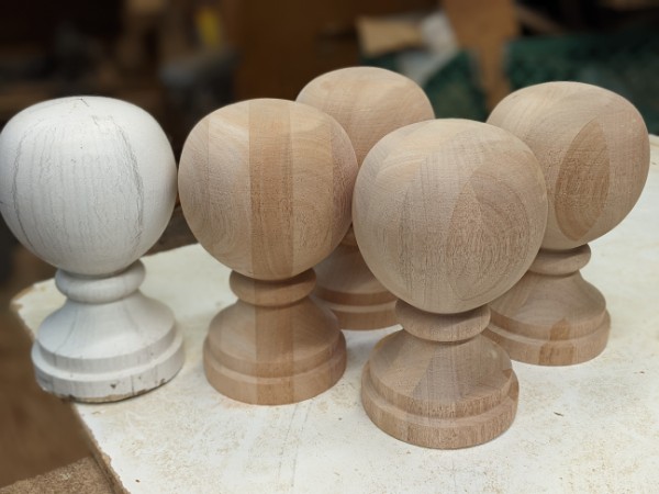 Wood Finials and End Caps  H. Arnold Wood Turning, Inc.